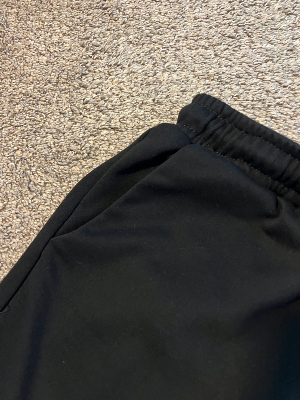 Edikted Black Wide-Leg Drawstring Sweatpants - Picture 4 of 7